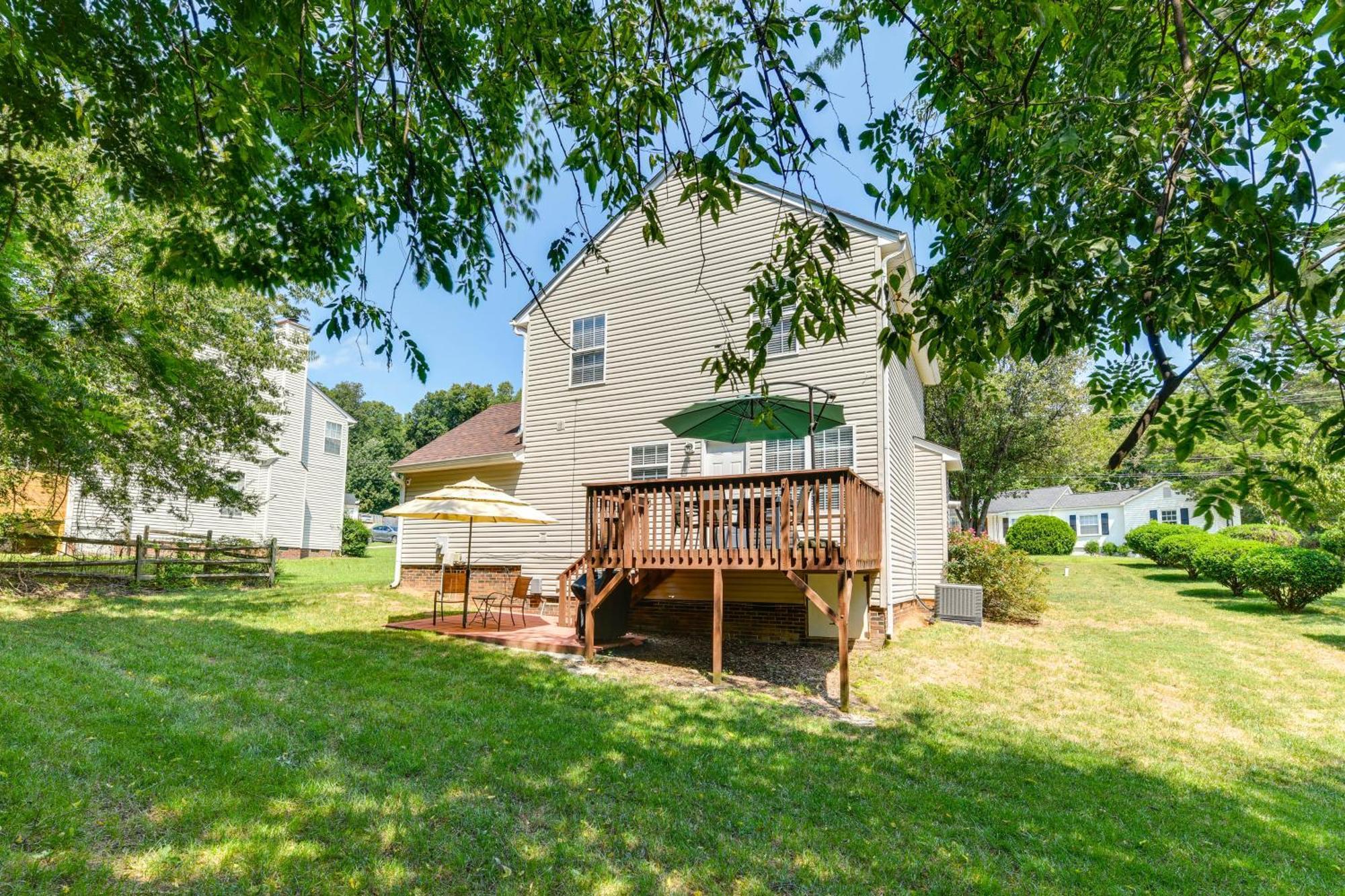 Cozy Urban Retreat With Grill, Near Uncc Villa Charlotte Exteriör bild